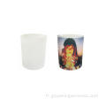 Lanterne en verre sublimation de 7 oz de 7 oz